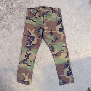 Polo Sullivan slim camo jeans 36X30 stretch